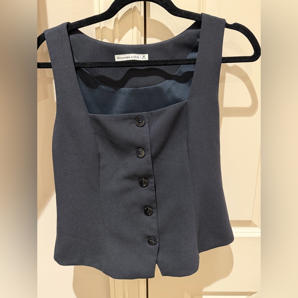 Abercrombie & Fitch Black Vest